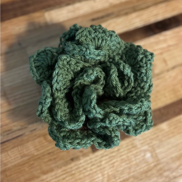 Handmade Crochet Cactus Coasters - Picture 2 of 4